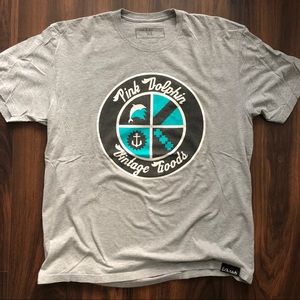 Pink Dolphin graphic tee size XL